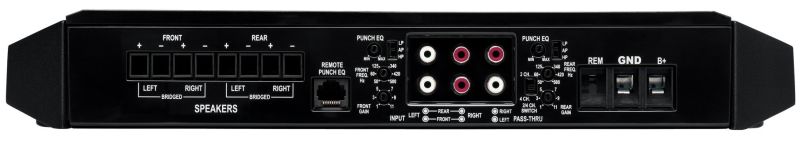 Rockfort Fosgate/Rockford Fosgate 4 kanaals versterker T1000 4ad  3