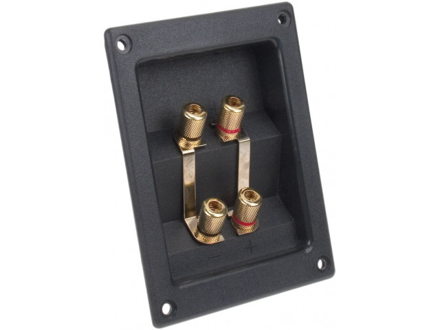 [Terminal 4 polig] Subwoofer behuizing connector 4 polig