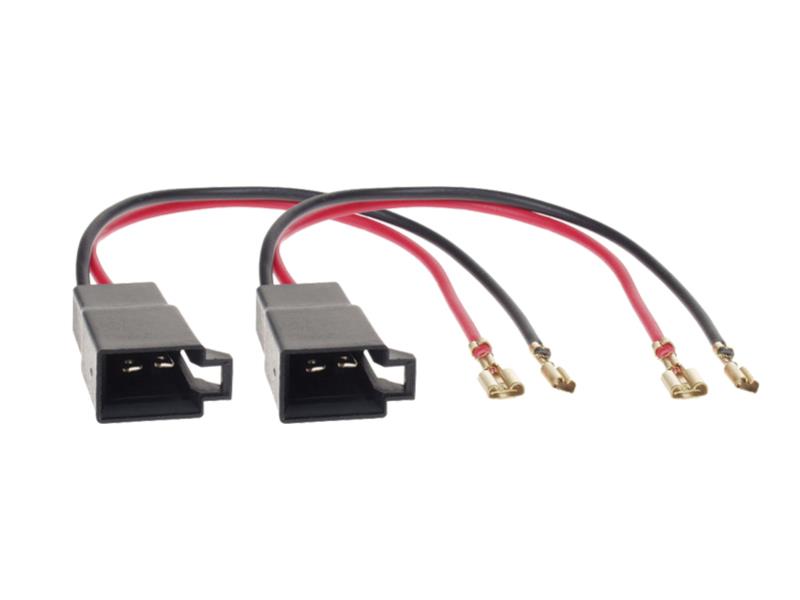[1326-01] Speaker Adapter Kabel( 2x) Div.model Opel-Renault-Seat-VW-Citroën-Nissan-Mercedes-Dacia-Skoda-Seat
