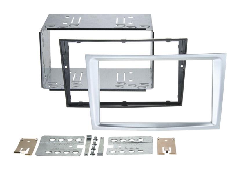 [AOT-381230-24-4] 2-DIN Paneel Opel Astra/ Corsa D/ Zafira B Kleur: Chrome