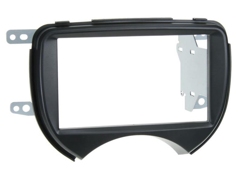 [AOT-381210-03-2] 2-DIN Paneel Nissan Micra 2010-2013 Kleur: Zwart