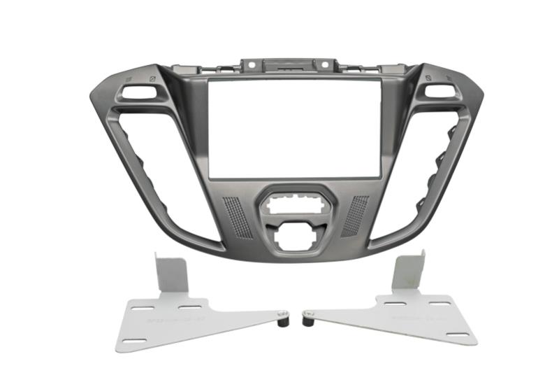 [AOT-381114-26-1] 2-DIN Paneel Ford Transit Custom / Tourneo Custom 2013-2019 Kleur: Zilver